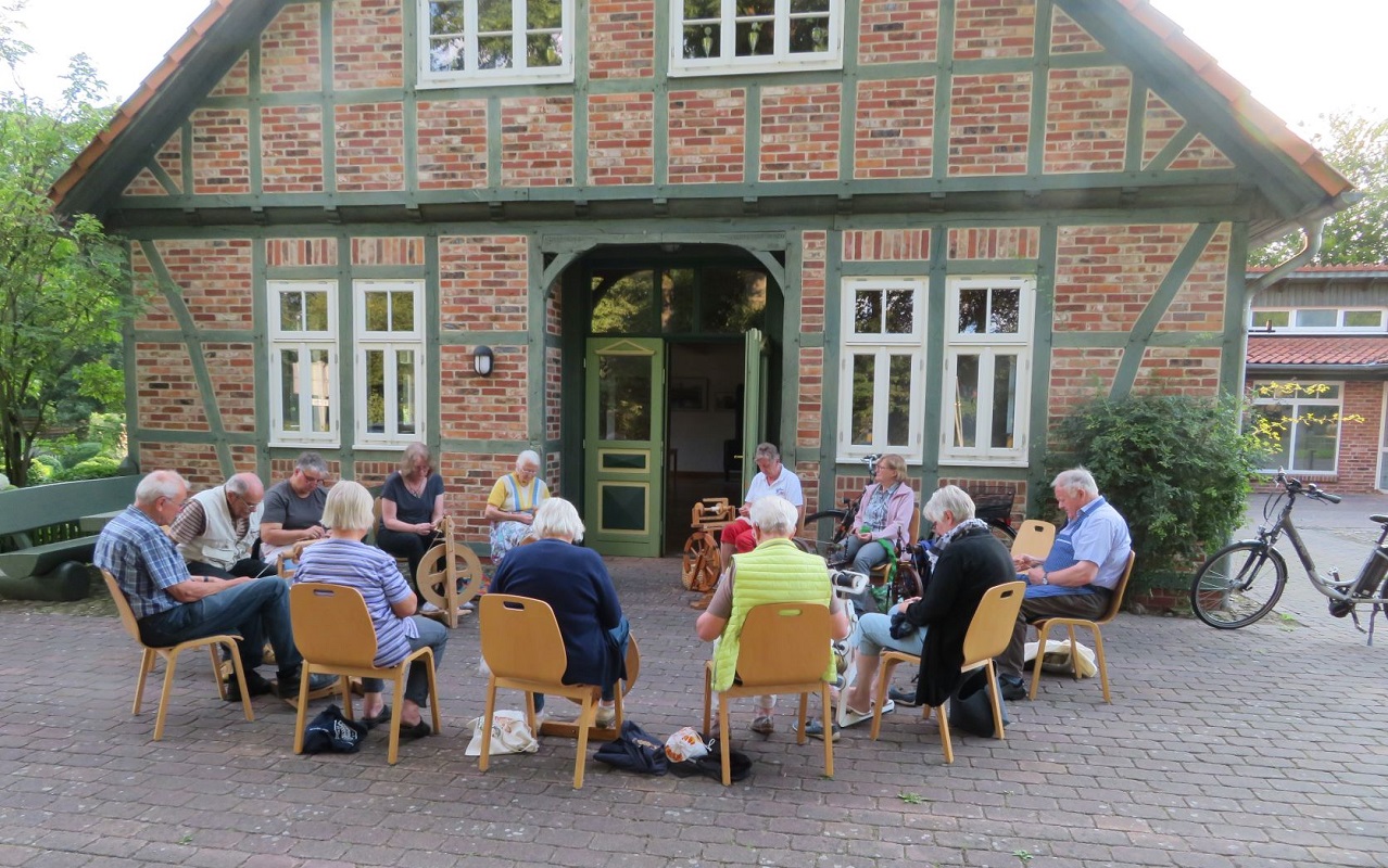 2022-08 Spinntreffen Immenhus 1, Foto H. Gose